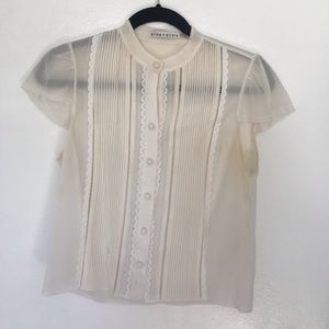 Alice + Olivia Silk Blouse